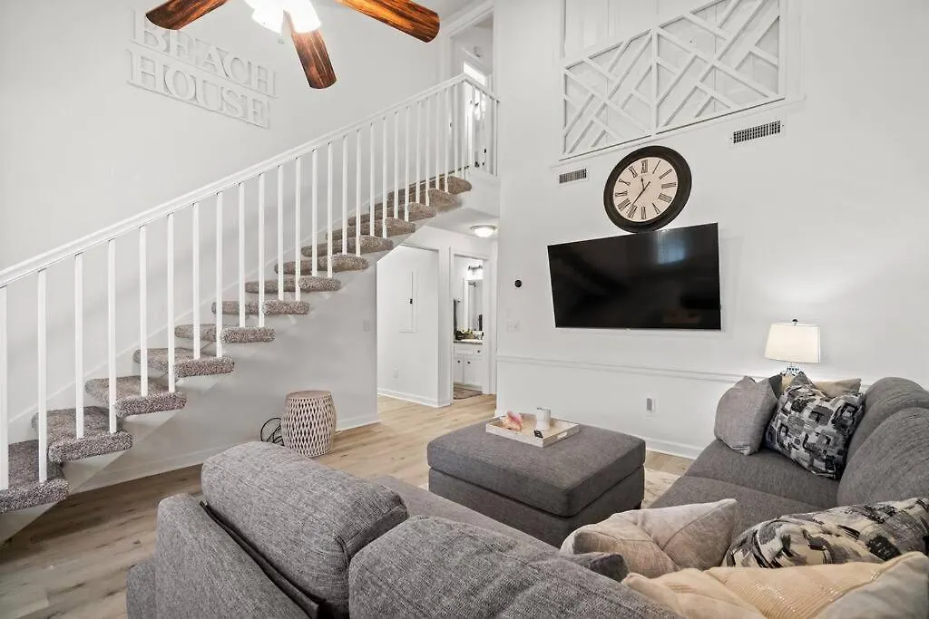 Nyaraló Renovated Townhome 5 Mins Walk To Beach Panama City Beach
