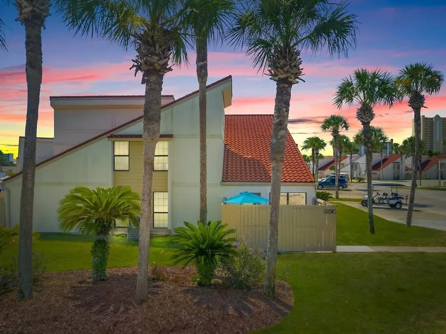 Renovated Townhome 5 Mins Walk To Beach Panama City Beach